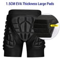 thumbnail image 3 of Ensemble de Shorts de Ski Extérieur + Genouillères Imperméables pour Planche à Roulettes Planche à Neige Ski pour Femmes Hommes, 3 of 7