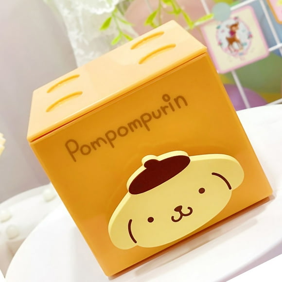 Table Top Storage Box Cartoon Square Shape Stackable Clutter Container Boxes for Bedroom Type4