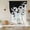 Black, variant on Black White Octopus Tie Up Curtains for Windows, Adjustable Balloon Window Shades, Coastal Ocean Animals Nautical Kitchen Window Treatments Adjustable Roll Up Curtain for Basement/Nursery 52"x45"