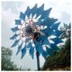 thumbnail image 4 of Inteprter Luz Solar Patio molino de viento impermeable viento estaca lámpara al aire libre camino bola pantalla Decoración Jardín y Patio Inteprter HA061661-00, 4 of 6