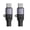 dark gray, variant on USB C to Auxiliary Adapter High Performances Decoding Headphone Adapter for Not delay Transmission Durability Metal ABS Construction