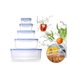 thumbnail image 1 of Recipiente para alimentos Tupper con cierre hermético, 5 unidades cuadradas, 500 ml, 1 of 1