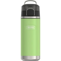 Thermos ICON Series Kid's Stainless Steel Spout Water Bottle, Lime, 18oz