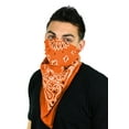 thumbnail image 2 of Large Bandanas 27 x 27 | Versatile Biker Rags | Classic Paisley Bandana Pattern, 2 of 5