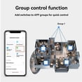 thumbnail image 4 of Tuya ZigBee Smart Wall Switch Wire Single Zero Fire Universal Smart Home Wireless Switch Work with Home B, 4 of 5