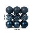 thumbnail image 6 of Christmas Ball Ornaments Set, Shatterproof Baubles for Tree Decor, Assorted Hanging Decorations for Holiday Parties, 6 of 6