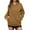Brown, variant on Cilsoka Womens Hoodies Zip up Cotton Black Trendy Sweatshirt Women Pullover Sweatshirts for Women Oversized Long Sleeve Tops for Women Dressy My Orders past Orders