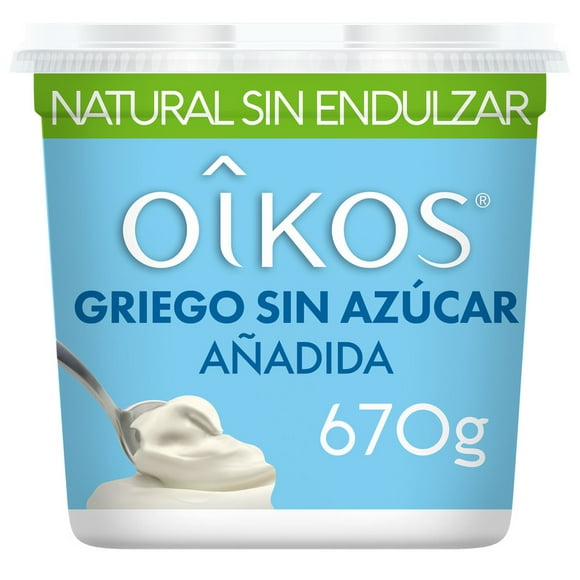 Yoghurt griego Oikos natural sin azúcar añadida 670 g