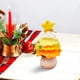 thumbnail image 4 of Adorno navideño de ganchillo para maceta | Decoración de escritorio de algodón y plástico | Pequeño regalo navideño para casa, coche y oficina, 4 of 5