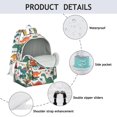 thumbnail image 4 of Cute Dinosaur Pattern Backpack for School,Cute School Bag,Schoolbag with Adjustable Shoulder Straps & Padded Back,13.4"x11"x4.7", 4 of 6
