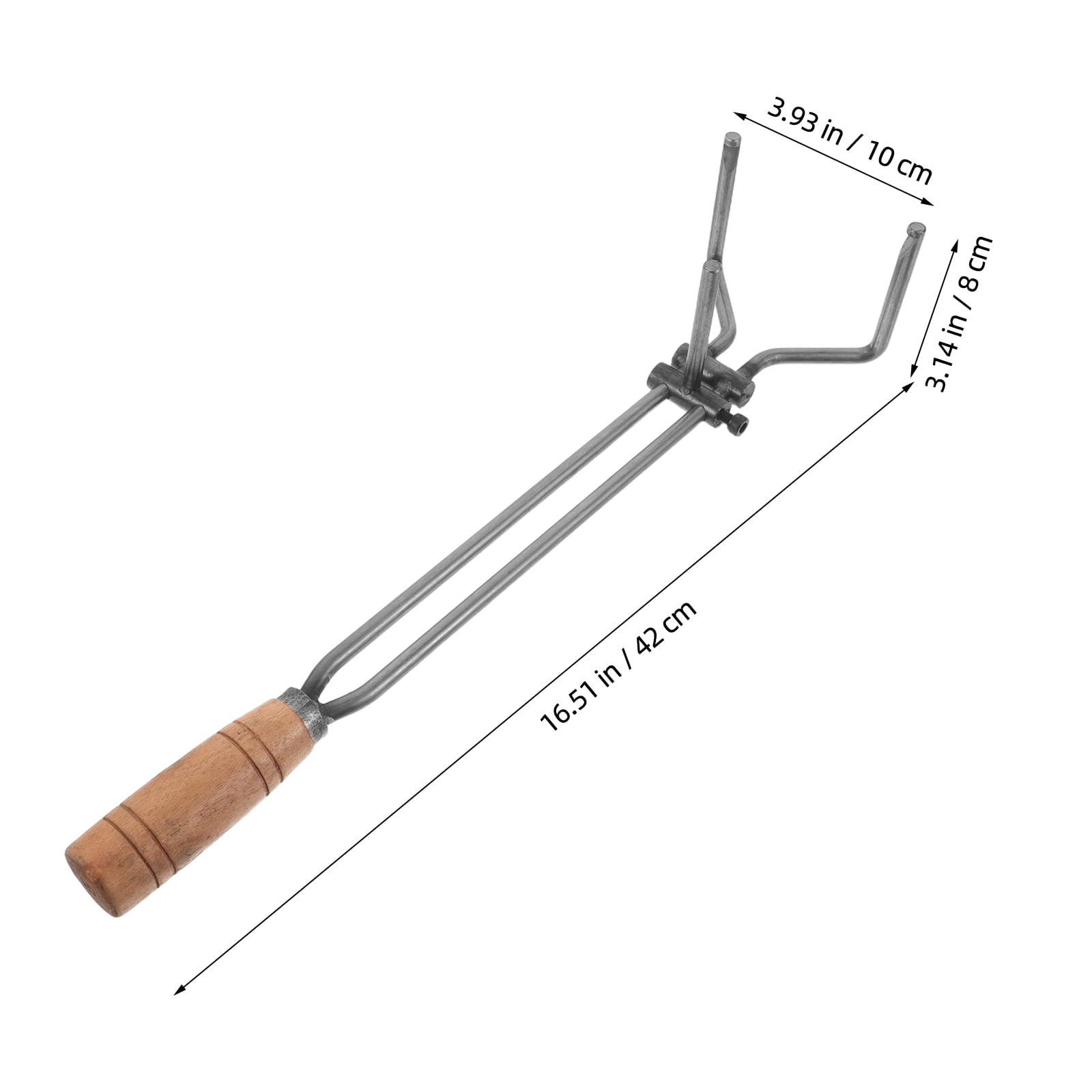 BESTYASH Metal Casting Crucible Clamp Tongs with Ergonomic Handle for Safe and Precise Metal Pouring Tools