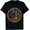 Black, variant on Bigfoot Campfire Night Graphic Unisex T-Shirt, Cotton Short Sleeve Tee