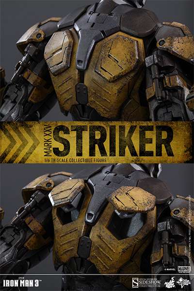 Iron Man Movie Masterpiece  Striker Collectible Figure (Mark XXV)