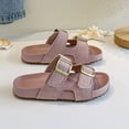 thumbnail image 4 of Godom Slippers for Girls Shower Slipper Bathroom Pool Sandals Summer Non-Slip Beach Shoes Kid Cloud Slides, 4 of 7