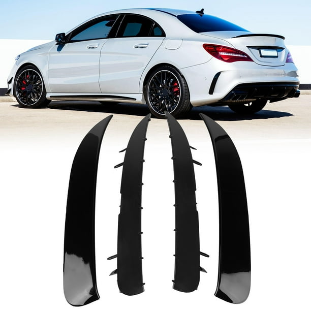 Funda De Ventilación Del Parachoques Trasero, Divisor De Ventilación Trasero Black Para CLA-Clase C117 Coupe AMG-Line