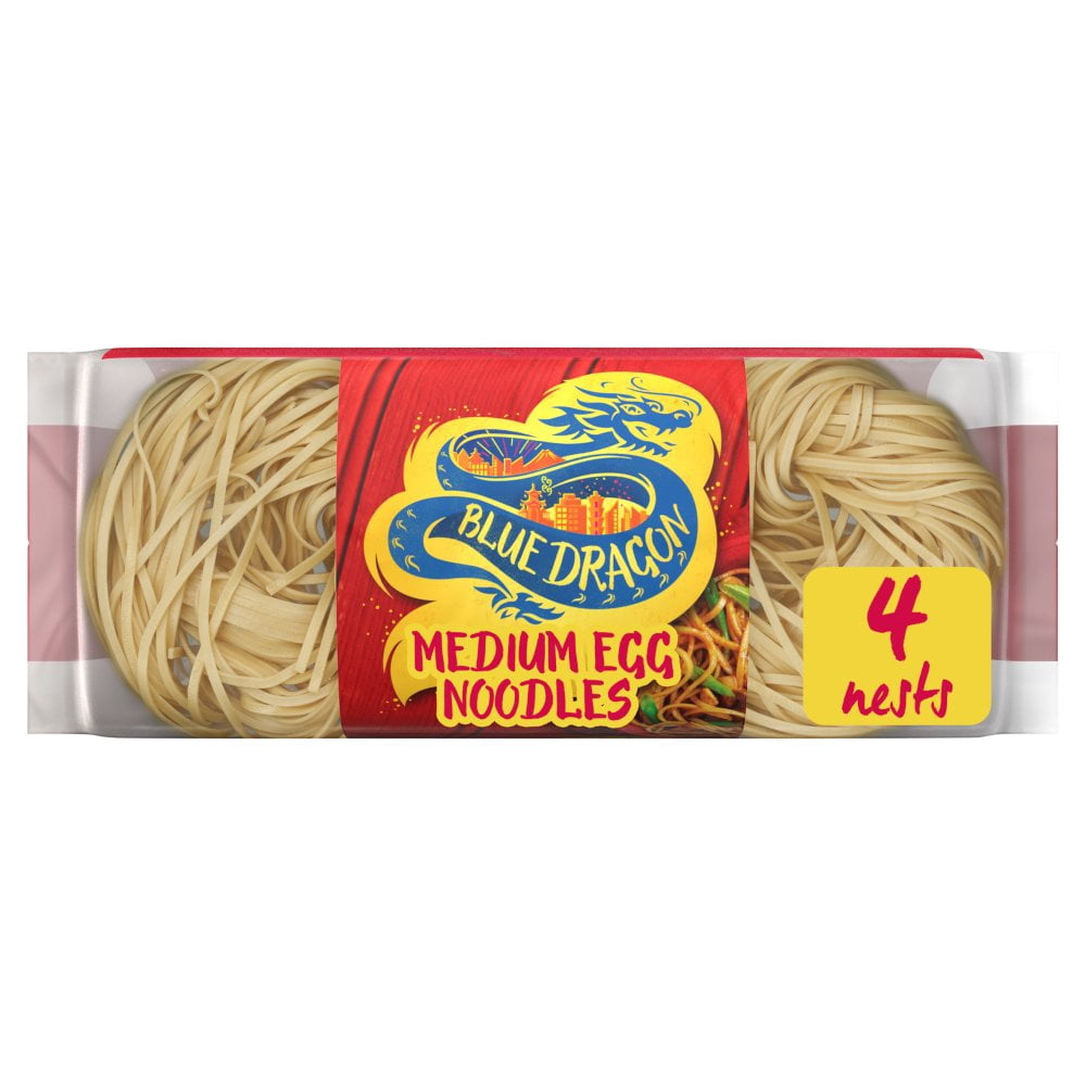 Blue Dragon Medium Egg Noodles 250g (pack of 8)