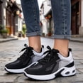 thumbnail image 6 of BERANMEY Comfort Sneaker for Women Casual Womens Walking Shoes Lightweight Breathable Mesh Air Cushion Sneakers, 6 of 9