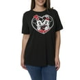 thumbnail image 4 of Minnie & Minnie Mouse Heart T-Shirt w/ Disney Fleece Jogger Pants Plus Size Set, 4 of 8