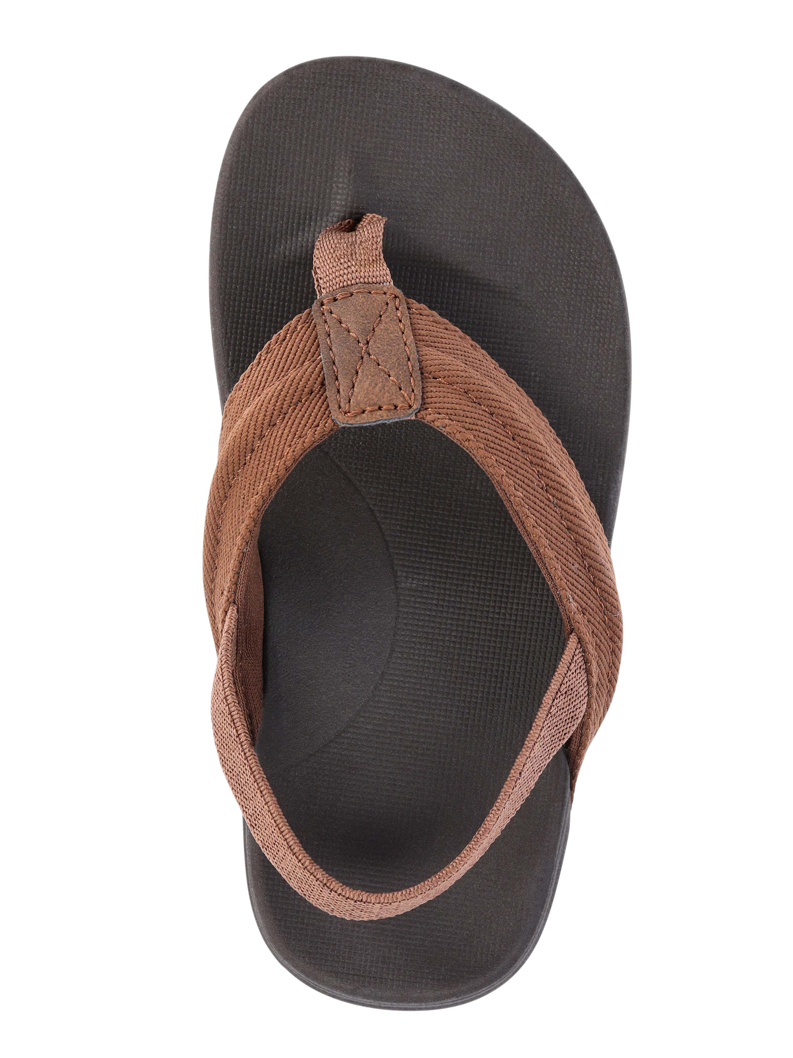 Wonder Nation Toddler Boys Casual Flip Flops