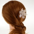 thumbnail image 2 of de moda Flor de de imitación Pasadores de cabellero Boda, 2 of 9