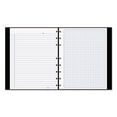 thumbnail image 3 of 96-Sheets 9.25 in. x 7.25 in. Data/Lab-Record Format with Narrow and Quadrille Rule Sections NotePro Quad Notebook - Black Cover, 3 of 3