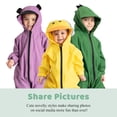 thumbnail image 3 of Cuddle Club Traje De Lluvia Para Niños Pequeños - Chaqueta De Lluvia Para Niños Pequeños 4T Traje De Lluvia Muddy Buddy - Traje De Lluvia Para Niños Y Niñas Pequeños - Traje De Lluvia Chubasquero De U, 3 of 5