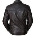 thumbnail image 2 of Brown Leather Riding Jacket Leather Jackets Motorcycle Jackets Mens Brown Leather Jacket Motorcycle Jackets For Men Leather Coat Jacket size S, 2 of 4