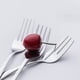 thumbnail image 3 of 2/3/5/6 uds cena/tenedores de ensalada dientes de arco cubiertos de acero inoxidable tenedores vajilla Wdftyju Libre de BPA, 3 of 5