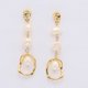 thumbnail image 1 of Pendientes largos de perlas Pendientes colgantes de gota para mujer Pendientes de perlas Pendientes colgantes de perlas Pendientes de tuerca Regalo de joyería Pendientes de boda, 1 of 5