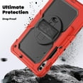 thumbnail image 4 of Funda Protectora para Samsung Galaxy Tab S10 Plus 12.4" 2024 / S9 FE Plus / S9 Plus 2023 - Rojo, 4 of 9