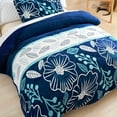 thumbnail image 3 of JML Soft 2 Piece Sherpa Bed Blanket Thick Warm Borrego Blanket,Twin 60"x80", 3 of 5
