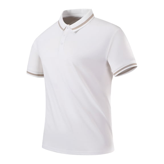 Enridrech Big and Tall Shirts for Mens Business Button down Shirt Summer Comfort Stretch Plain Work Short Sleeve Tops