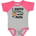 thumbnail image 3 of Inktastic I Watch Football with My Papa Boys Baby Bodysuit, 3 of 5