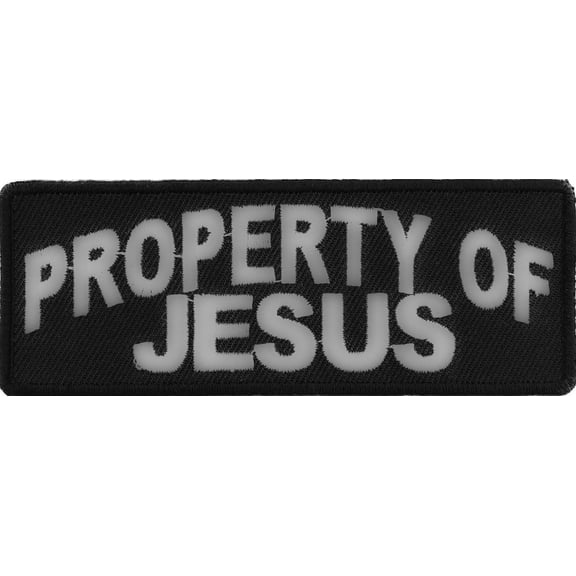 Property Of Jesus Christian Patch