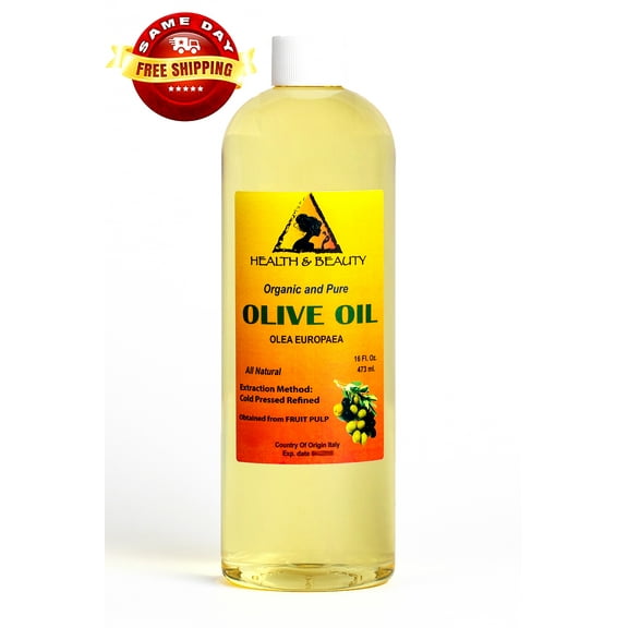OLIVE OIL REFINED ORGANIC COLD PRESSED PREMIUM NATURAL FRESH 100% PURE 32 OZ