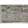 thumbnail image 3 of Nourison  Luminance LUM11 Area Rug 5' 3" x 7' 5" Latex Free Silk,Wool 6' x 9' Indoor Living Room,Bedroom,Dining Room Grey, 3 of 6
