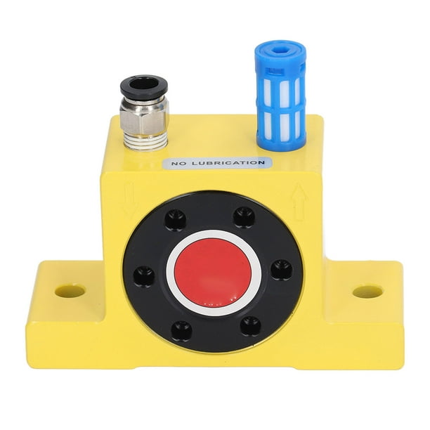 Oscilador de turbina neumática vibrador de bola de aire de velocidad rápida Fuerza ajustable Bajo consumo Engranaje de bajo ruido G1/4 pulg Peso excéntrico de cobre para ANGGREK Otros