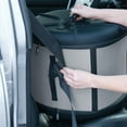 thumbnail image 3 of K&H Pet Products Mod Capsule Cat Carrier, Large, Gray/Black, 3 of 5