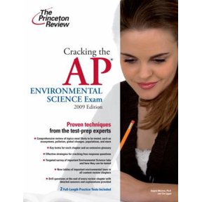 Pre-Owned Cracking the AP Environmental Science Exam, 2009 Edition (College Test Preparation) (Paperback) 0375428909 9780375428906