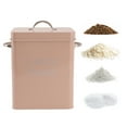 thumbnail image 1 of Detergent Box, Washing Powder Box with Measuring Spoon, Metal Detergent Container for Organizing the Laundry Room and Storing Food, 1 of 7