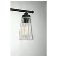 thumbnail image 6 of Chantilly 3-Light Bathroom Vanity Light in Matte Black, 6 of 6