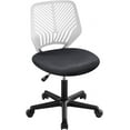 thumbnail image 1 of Songqin Students Cute Desk Chair Low-Back Armless Study Chair w/Lumbar Support Adjustable Swivel Chair in Home Bedroom School, Dark Gray, 1 of 11