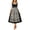 Multicolor 15, variant on Women's German Dirndl Dress Costumes for Oktoberfest Carnival 3/4 Sleeve Square Neck Lace Dresses Multicolor XXL