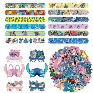 16 Pcs Stitch Party Paper Food Trays, Lilo Stitch Theme Disposable Kraft Paper Food Serving Tray Snack Holder Paper Boat Party Favors for Kids Fans