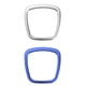 thumbnail image 1 of 2 Emblema Del Volante Del Coche Logo Anillo Embellecedor Para Audi A4 B6 B7 B8 A3 Nuevo, 1 of 8