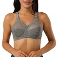 thumbnail image 1 of URMAGIC Lace Full Cup Coverage Non-Wire Unlined Bras for Women,36-42,C-D Cup, 1 of 5