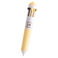 thumbnail image 2 of 1 Pack Multicolor Ballpoint Pens, 10-in-1 Colored Ballpoint Pen, 0.8mm Fine Point Smooth Writing, Retractable Ballpoint Pens for Office Classroom Study Work, 2 of 9