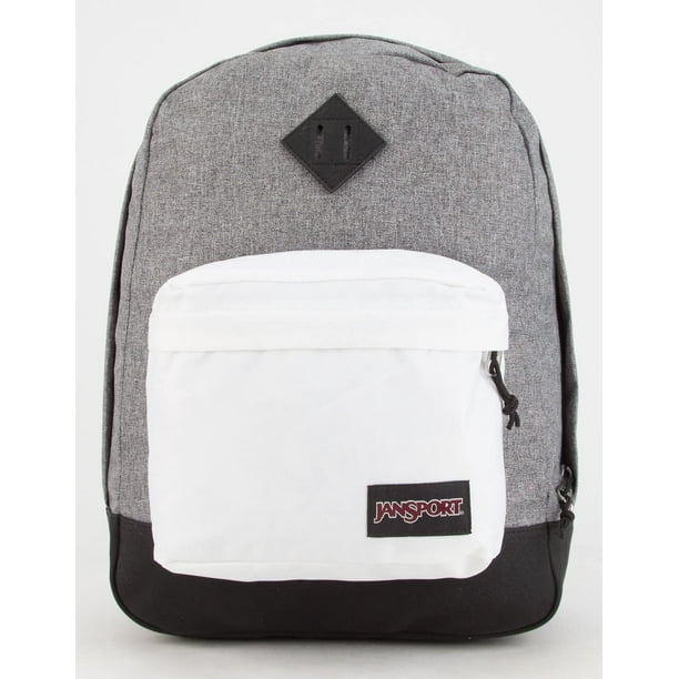 JANSPORT Super FX Backpack, Black/white LETTERMAN