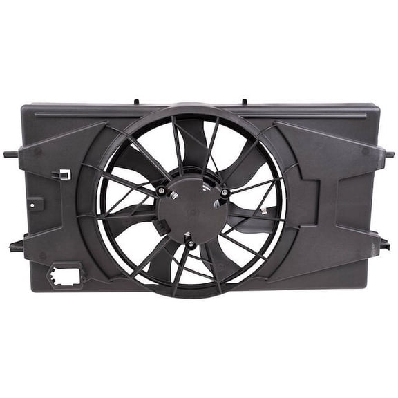 Radiator Fan Assembly - Compatible with 2005 - 2010 Chevy Cobalt 2.2L 4-Cylinder Naturally Aspirated DOHC GAS 2006 2007 2008 2009