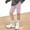 Pink, variant on Tranfacy Toddler Girls 2-13 Years Summer Shorts Stretchy Slim Mid Length Half Pants